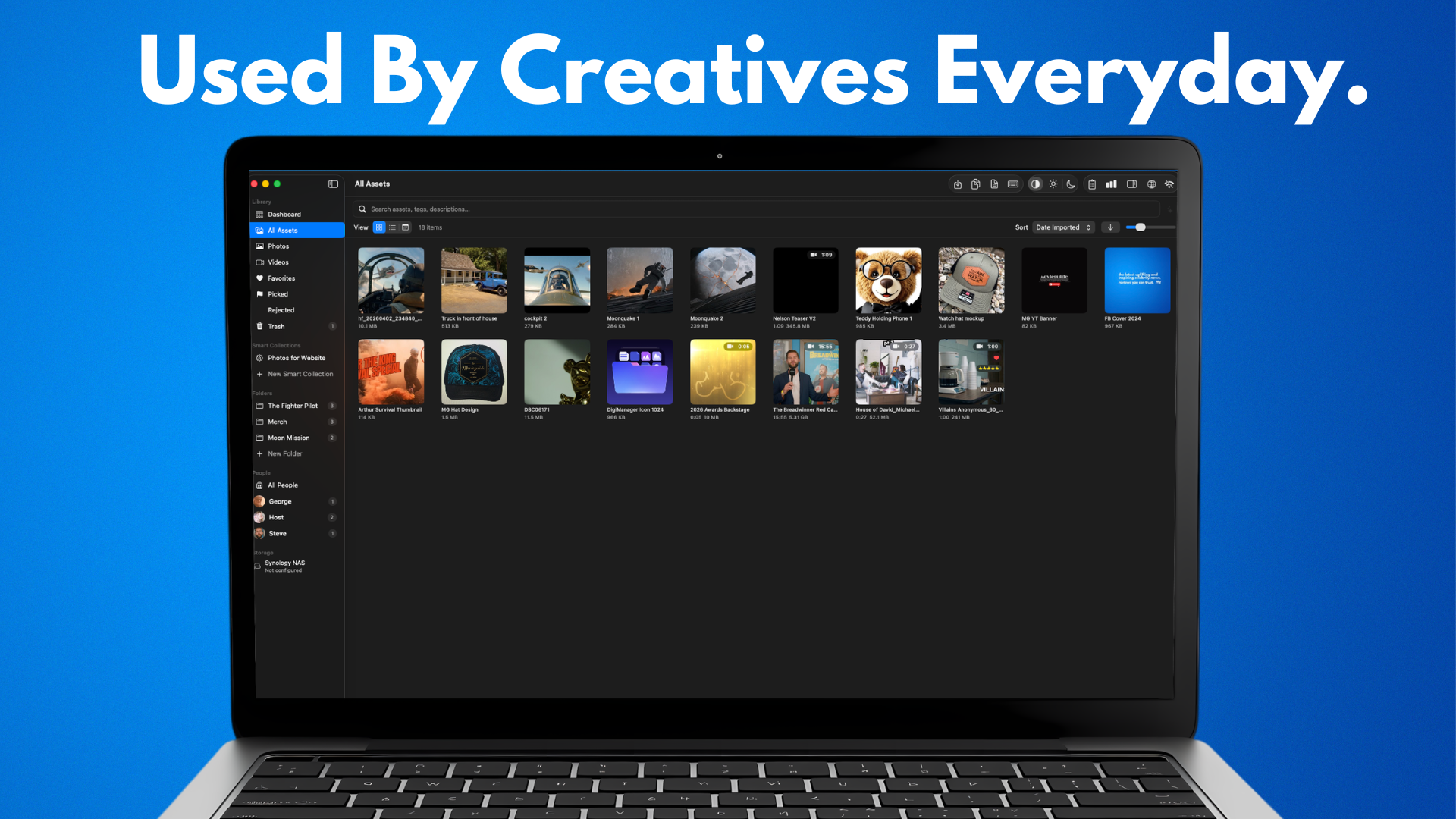 Used by creatives every day.